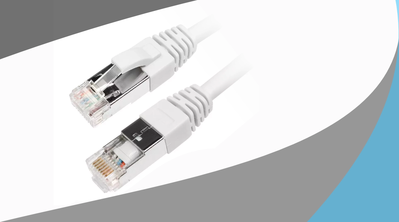 botas rj45 blancas para cable utp