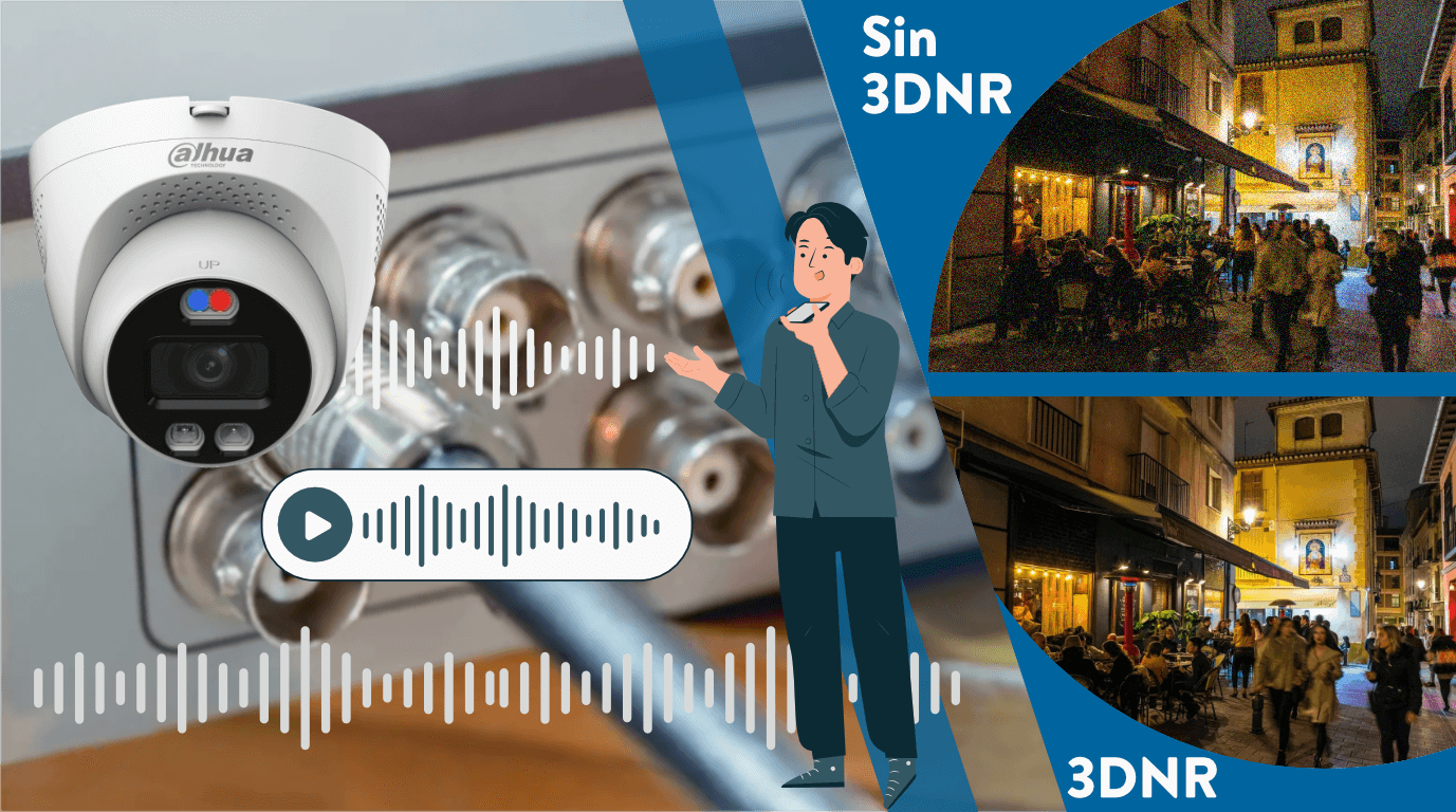 camara Dahua TIOC de 2mpx con 3DNR y calidad de audio cctv