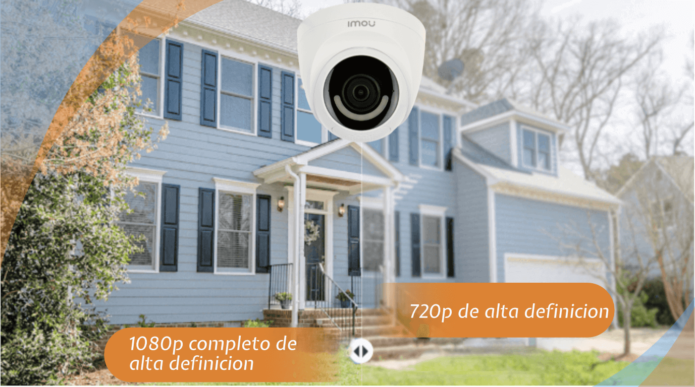 camara IPC-T26EN-0280B domo con alta definicion 1080p y 720p