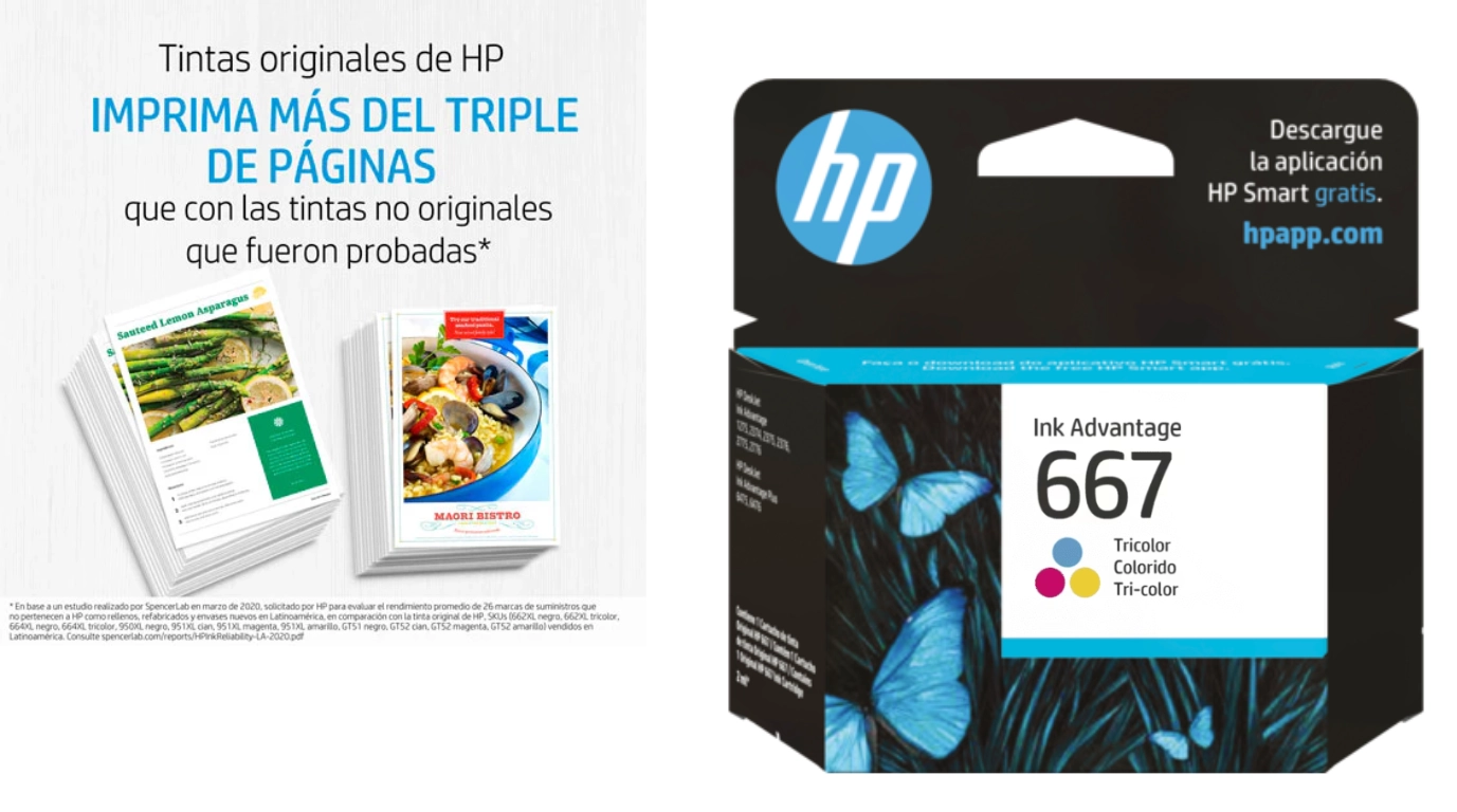 Cartucho de tinta original HP 3YM78AL