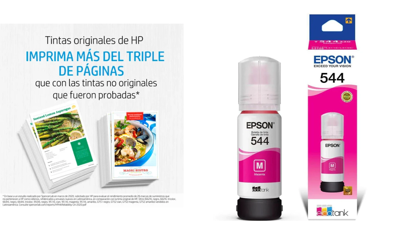 cartucho de tinta epson T544320-AL