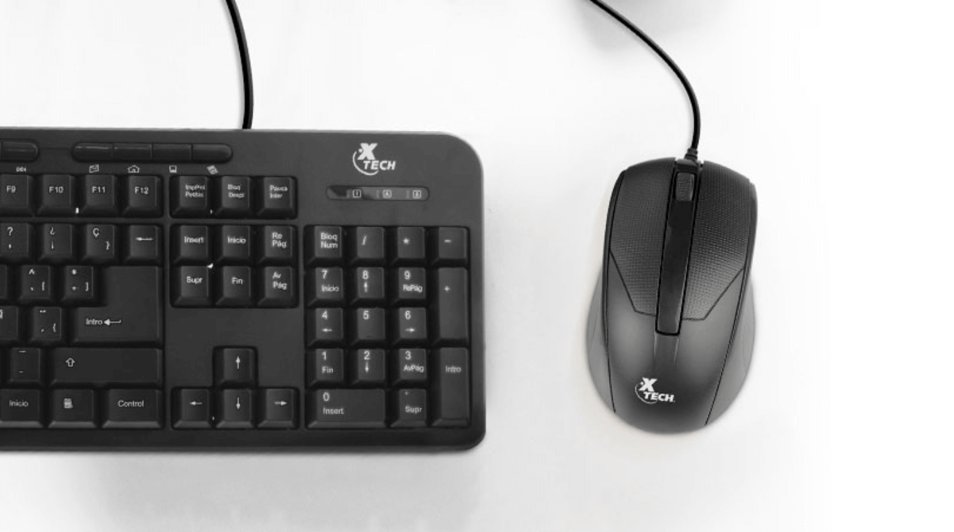 tecladoy mouse xtech XTK-301S