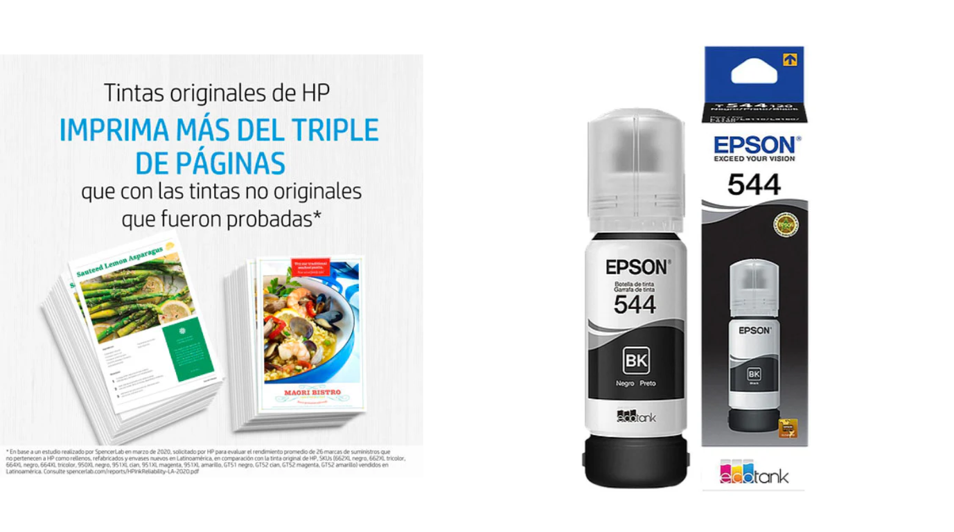 Tinta Epson T544120 ECOTANK