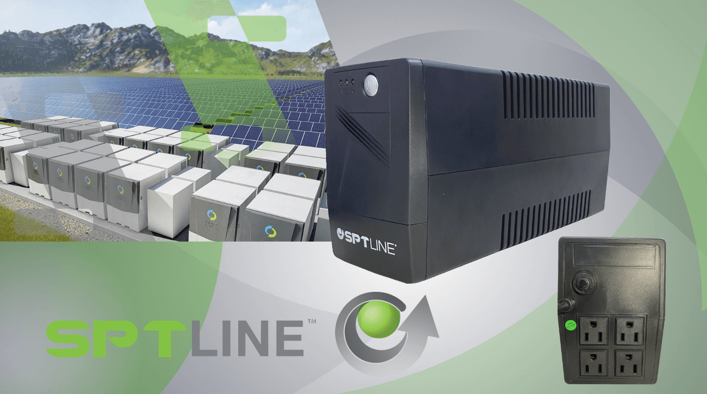 UPS 600Va 240W Sptline con Indicador LED ,